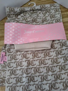 Juicy Couture Logo Geschenkset Mütze Schal Neu mit Etikett  - Bild 1 von 5