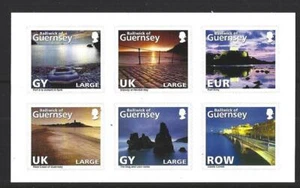 GUERNSEY 2010 ABSTRAKT GUERNSEY 6er SET SELBSTKLEBEND UNMONTIERT POSTFRISCH, POSTFRISCH - Bild 1 von 1
