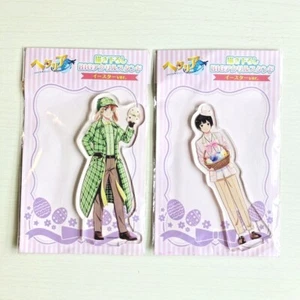 Hetalia Axis Powers großer Acrylständer UK England Japan Ostern ver. 2 Set Selten JP - Bild 1 von 12