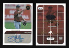 Carte autographe SEAN BURROUGHS Mobile BayBears 2000 Just Minors SB.04 #'d /100