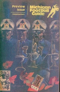 1990 COMPLIMENTARY MICHIGAN FOOTBALL GUIDE PREVIEW ISSUE (READ) - Imagen 1 de 2