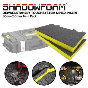 Inserto Shadow Foam DeWalt/Stanley ToughSystem DS150 | Espuma para cortar y pelar - Imagen 1 de 26
