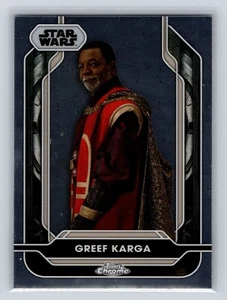 2024 Star Wars Topps Chrome Costco Base Card #44 Greef Karga - Bild 1 von 2