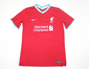 Boys Nike Dry Fit Liverpool 2020 2021 Red Home Football Soccer Jersey IFC XL - Picture 1 of 4