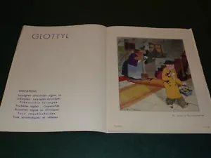 AQUARELLE - J. TOUCHET - LA VOIX DE LA RENOMMEE.GLOTTYL - LABORATOIRE DENIS - Foto 1 di 3