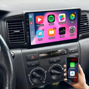 Apple Carplay For Toyota Corolla 2006-2013 Android 13 Car Stereo Radio GPS WiFi - Picture 1 of 22