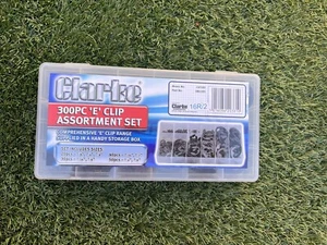 Clarke 'E' Clip Sortiment Set in Aufbewahrungsbox - Bild 1 von 3
