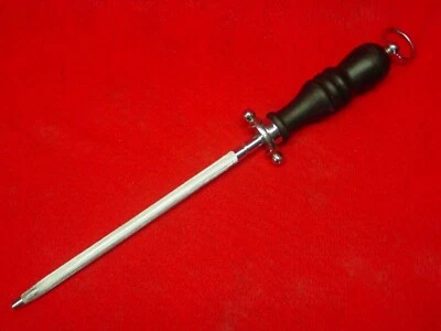 🚨 CHEFS STEEL KNIFE SHARPENER HONING CUTLERY SHARP KNIVES BLADE SHARPENER TOOL - Image 1 of 4