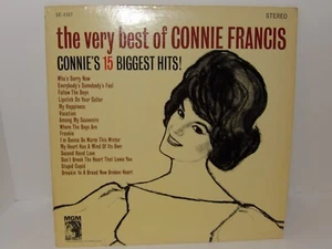The Best Of Connie Francis 15 Biggest Hits LP Vinyl MGM Records - Picture 1 of 6
