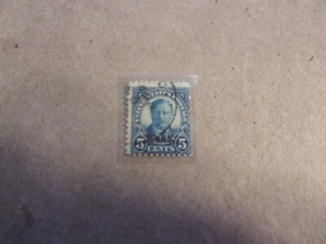 USA Used, 1929, 5 Cent Roosevelt Mint HR"Kansas Over Print"Rotary Press, - Picture 1 of 1
