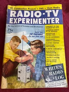 Vintage 1960 Radio-TV Experimentier Magazin Frühjahrsausgabe Nr. 565 Wissenschaft & Mechanik - Bild 1 von 12