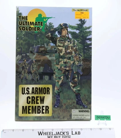 U.S. Armor Crew Member The Ultimate Soldier 2000 21st Century Toys Action Figure Cover