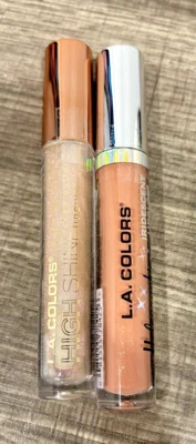 L.A. Colors Holographic Iridescent Lipgloss Heavenly (CLG425) &Sugar Lips CLG998 - Image 1 of 4
