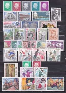 MÓNACO - 1980 - 1401-1409, 1414-1459 Michel ** - MNH - Imagen 1 de 2