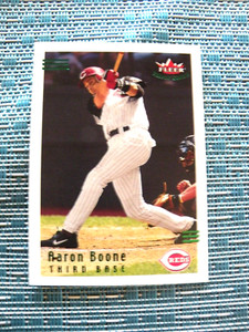 2002 Fleer Triple Crown Baseball /294 Aaron Boone Cincinnati Reds  #172