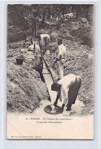 Guyane - MARONI - Un chantier de maraudeurs - Lavage des sables aurifères - Bild 1 von 2