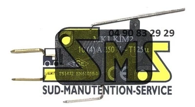 LINDE-FORKLIFTS MICRO CONTACT MICRORUPTEUR CHERRY CROUZET 250 Volts 15 Ampère PIECE DETACHEE