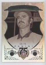 2014 Panini Hall of Fame Green Shield /75 Steve Carlton #74 HOF Shield