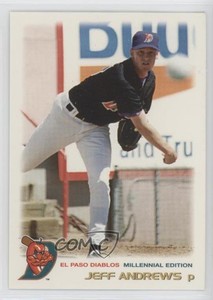 2000 Grandstand El Paso Diablos Jeff Andrews #13