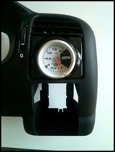 Vauxhall Zafira A MK1 Air Vent Pod Gauge Holder 52mm GSI SRI - Gloss Black - Picture 1 of 1