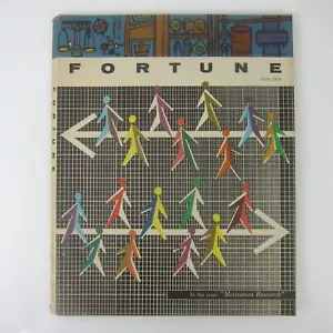 Rivista vintage FORTUNE giugno 1956 pubblicità Ford, Oldsmobile, Mack, Buick, Lincoln, GM - Foto 1 di 24