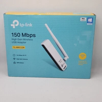 TP-LINK 150MBPS High Gain Wireless USB Adapter TL-WN722N  - Image 1 of 2