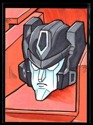 2024 Dynamite Transformers 40th Anniversary 1/1 Auto Sketch Card - Image 1 of 2