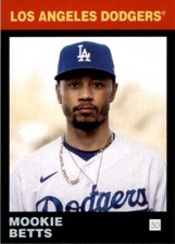 2021 Topps 582 Montgomery Club Set 5 #15 Mookie Betts Los Angeles Dodgers