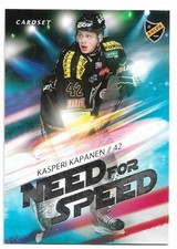 2014-15 Finnish League Cardset Need For Speed #NFS6 Kasperi Kapanen