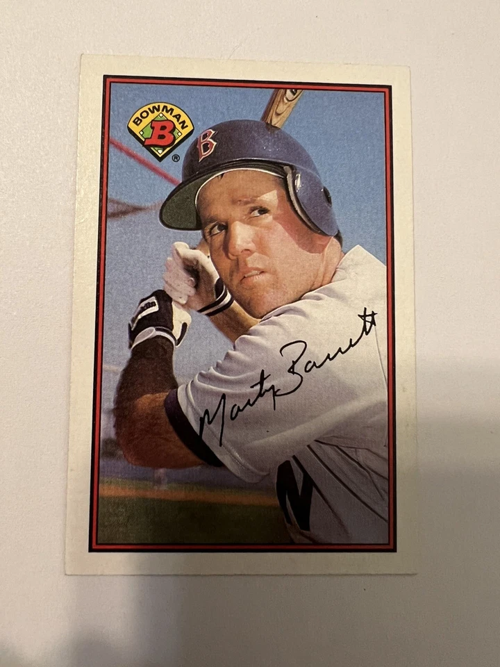 1989 Bowman #28 MARTY BARRETT, Boston Red Sox - Image 1 of 2
