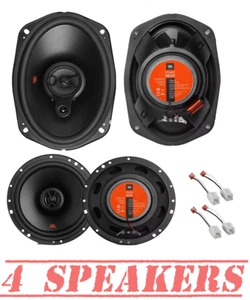 JBL Stage2 Door Speakers 420W Front & 240W Rear for 2002-2008 Dodge RAM 1500 - Picture 1 of 6