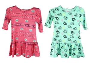 Girls 2 Piece Star Wars L.O.L Surprise Graphic Short Sleeve Dresses Sz XS 4/5 - Picture 1 of 7