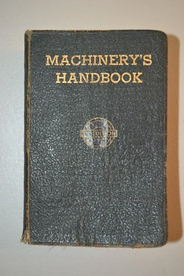 Machinery's Handbook 11th Edition 1942 Third Printing Oberg Jones - Image 1 of 4