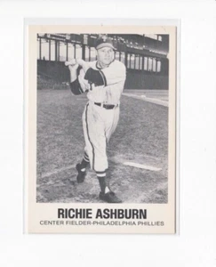 RICHIE ASHBURN 1977 TCMA RENATA GALASSO BASEBALL-YOUR PHILS ALL-TIMER SHIPS FREE - Picture 1 of 24