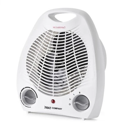 HEIZLÜFTER HEIZGEBLÄSE ELEKTROHEIZUNG BAD SCHNELLHEIZER THERMOSTAT 2000 Watt NEU - Bild 1 von 4