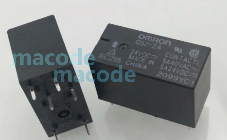 3PC NEW OMRON G5Z-2A-24VDC Relay - Image 1 of 1