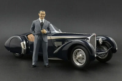 Jean Bugatti Figura per 1:18  CMC 57 SC Corsica T35  !! NO CAR !! - Immagine 1 di 4