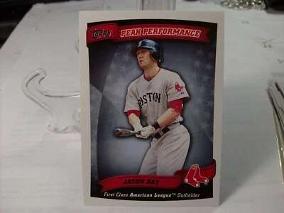 2010 Topps Peak Performance  #PP-62 - Jason Bay - Boston Red Sox 10-1286 - Image 1 of 2