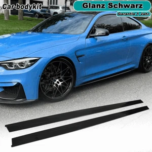 Attacco minigonne laterali nero lucido per BMW M4 F82 F83 - Foto 1 di 13
