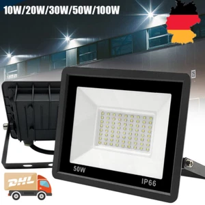Foco exterior 100W LED inundador con detector de movimiento foco lámpara - Imagen 1 de 52
