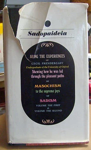Sadopaideia: Being the Experiences of Cecil Prendergast Grove Press 1967 1st Pr - Picture 1 of 2