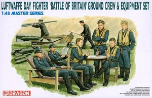 DRAGON 1/48 5532 Luftwaffe Day Fighter Battle of Britian Ground Crew & Equipment - Picture 1 of 1