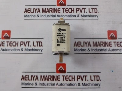 Weber 125A KTF Fuse ~500V - Image 1 of 4