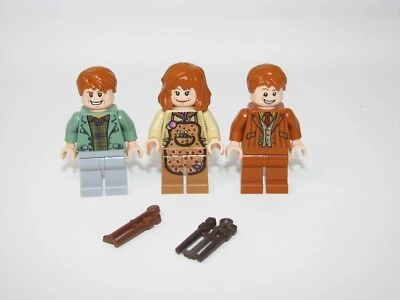 Минифигурки LEGO Harry Potter Weasley Fred/George Arthur Molly 10217  - Изображение 1 из 4