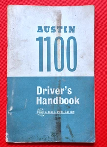 1965 AUSTIN 1100 Driver's Handbook Owner Manual - Good Clean Condition - Picture 1 of 8