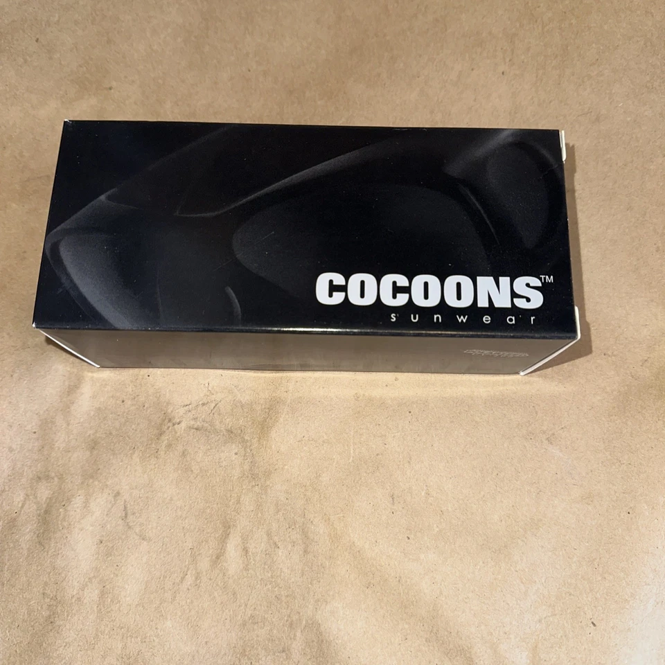 Gafas de sol polarizadas grandes negras/amarillas Cocoons C302Y Foto 1 de 4