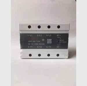 1 Stück Neu für Dreiphasen Halbleiterrelais CDG3-AA 120A 480VAC - Bild 1 von 1