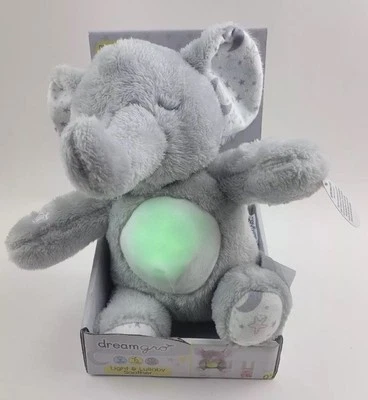 Dreamgro Light And Lullaby Soother - Gray Elephant (New/Tested/Works) - Image 1 of 4