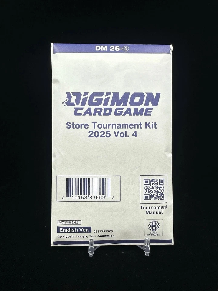 Digimon Card Game - Store Tournament Kit 2025 Vol 4 - SEALED - Image 1 of 1