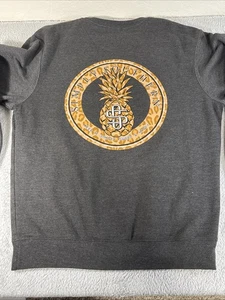 Simply Southern Women’s L  Sweatshirt Dark Grey “Keep It Simply Sweet & Happy” - Picture 1 of 9